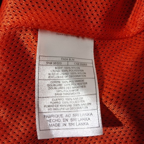 Virginia Tech Jacket Team Apparel Nike M Full Zip Athletic Maroon Orange Hokies - Picture 14 of 16